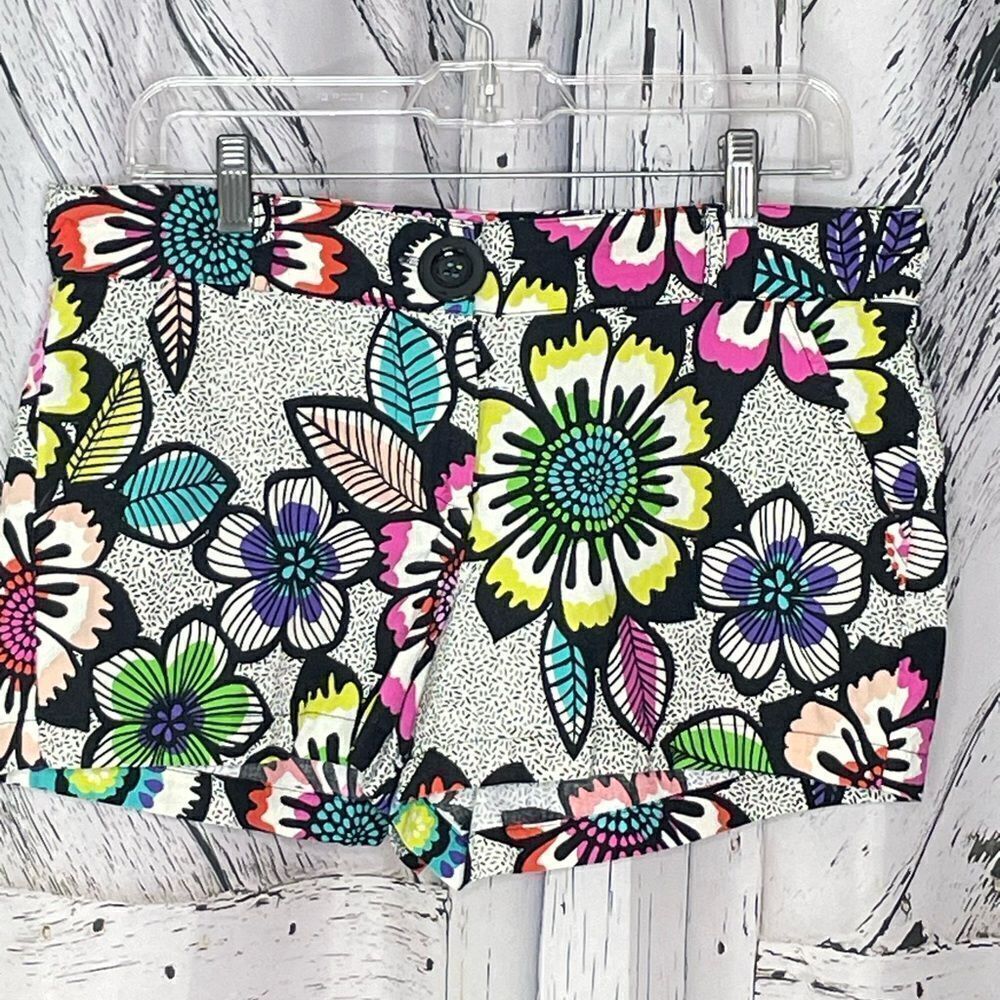 Cousin Earl Ivy Jane Pink Floral Shorts S